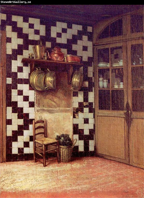 Millet, Francis David Flemish Kitchen